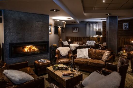 Lounge Bar Hotel Ski Lodge, Val D'Isere