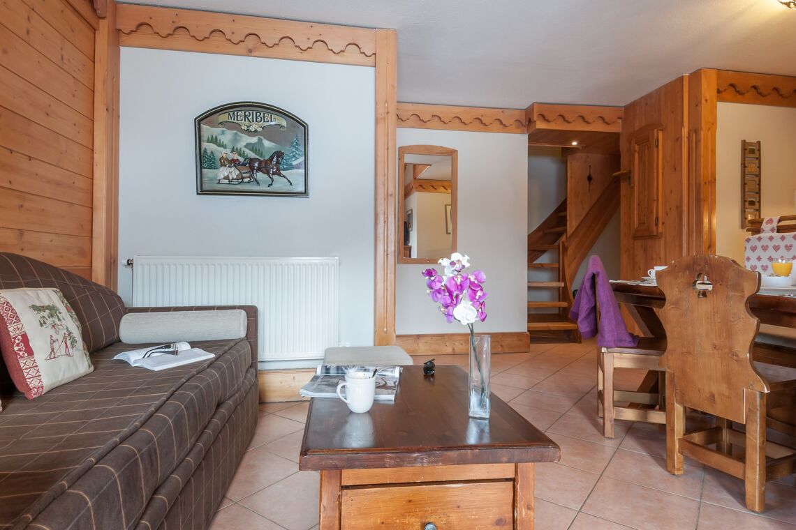 Apartment Lounge in Les Fermes de Meribel