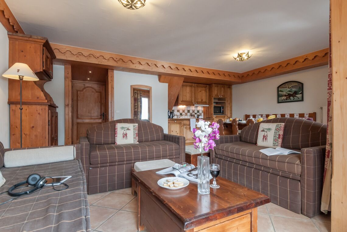 Apartment Lounge Les Fermes de Meribel