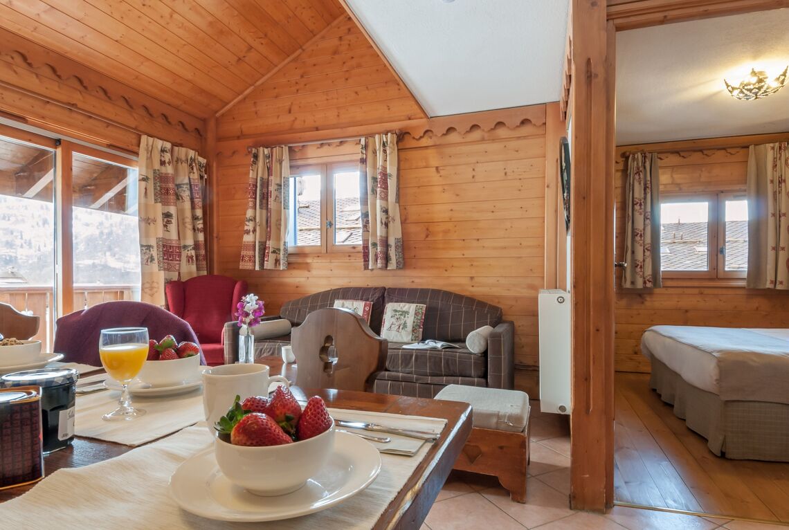 Apartment with Double Room Les Fermes de Meribel