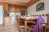 Kitchen Dining Les Fermes de Meribel