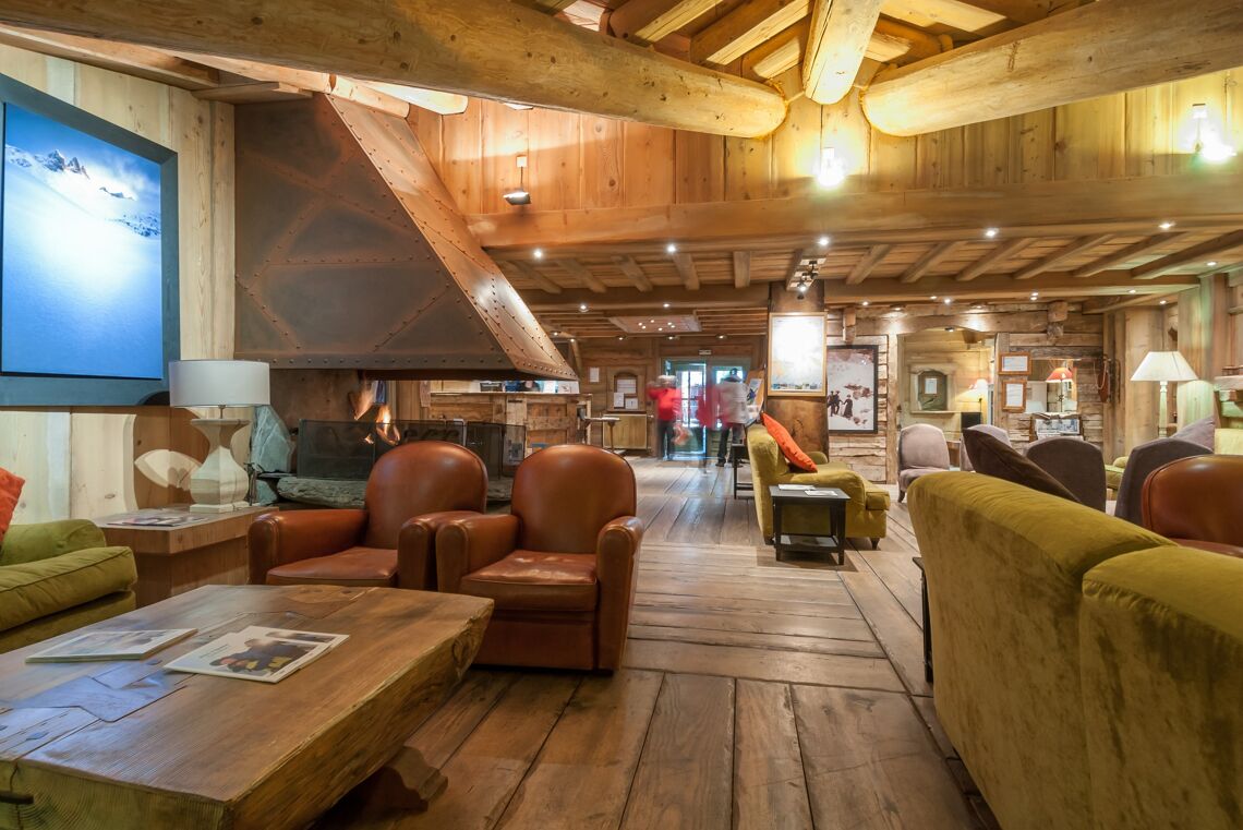 Lobby Les Fermes de Meribel