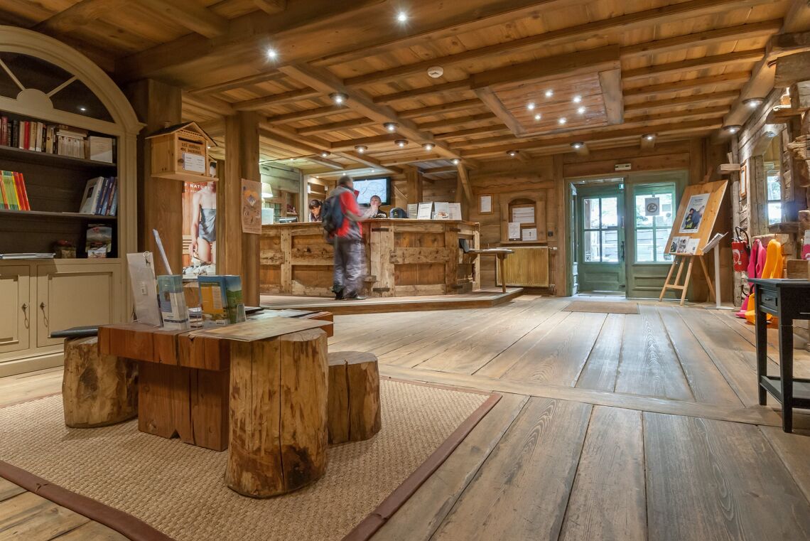 Reception Area Les Fermes de Meribel