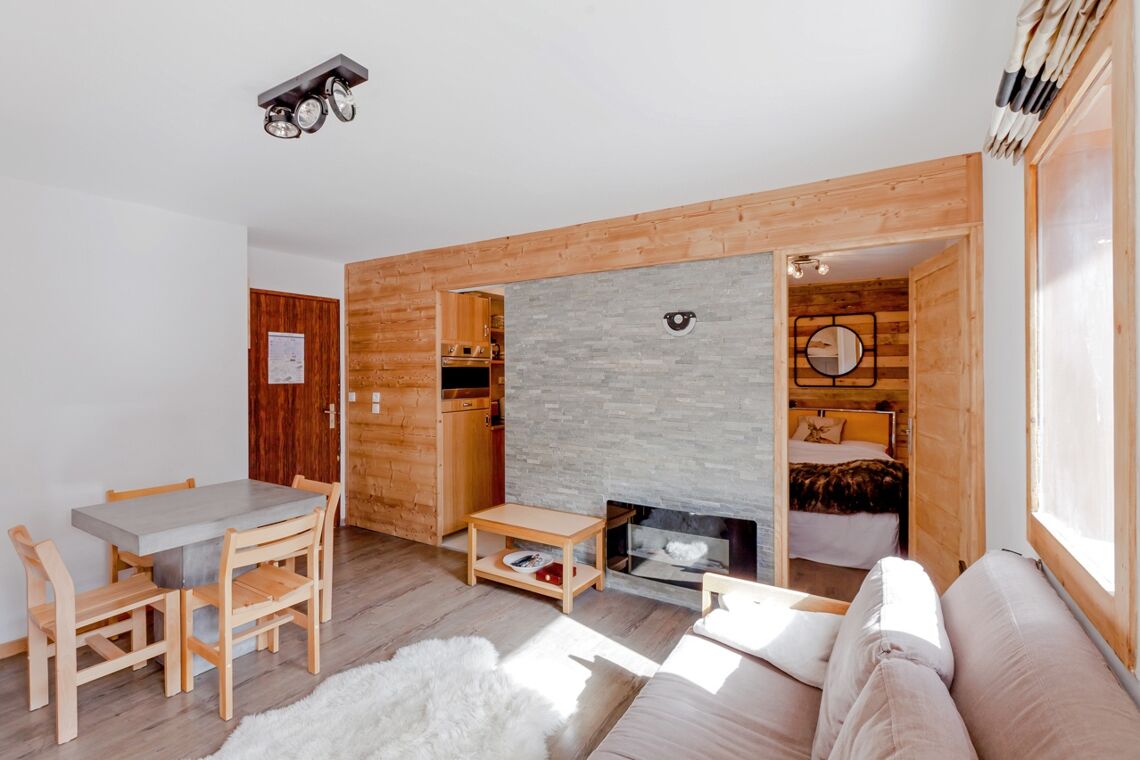 Living area Les Ravines Meribel