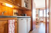 Kitchen at Les Temples du Soleil Val Thorens