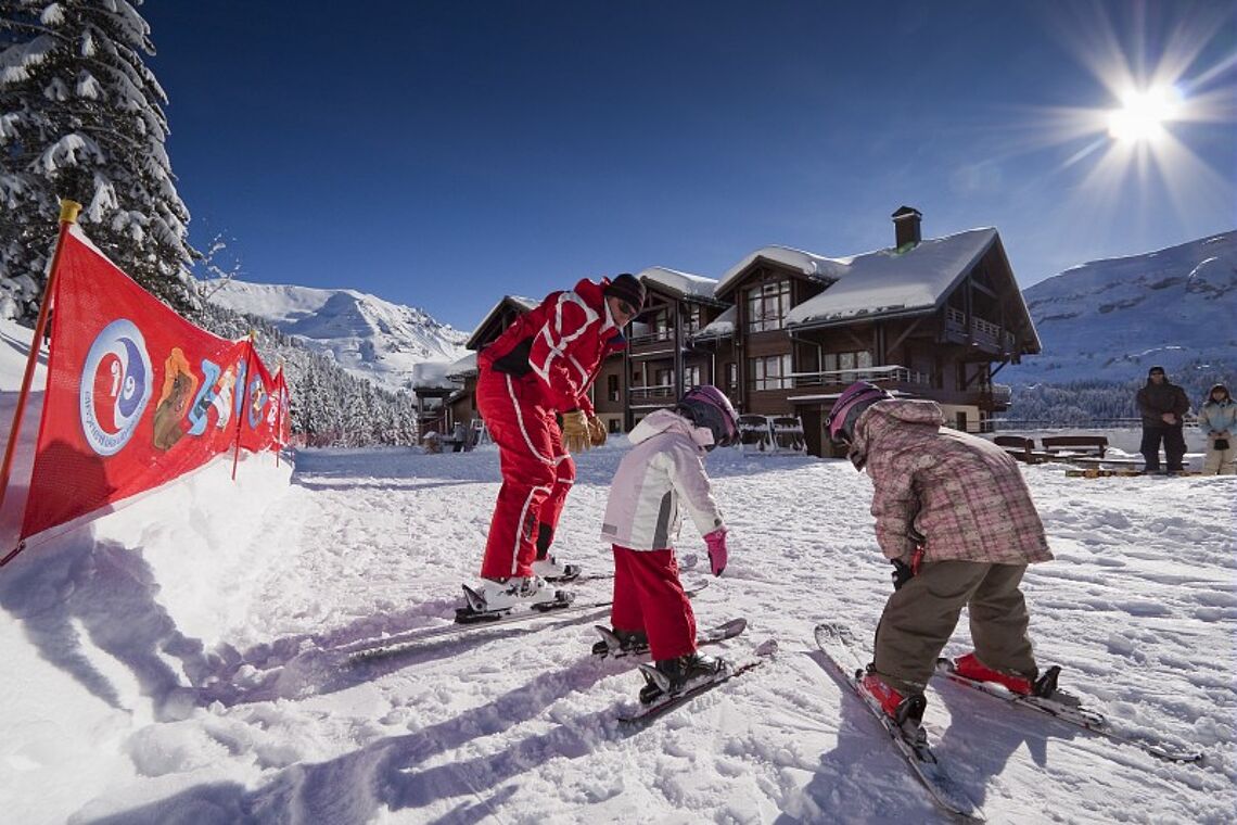 child ski, Flaine, Pierre & Vacances Premium Les Terrasses d'Eos 