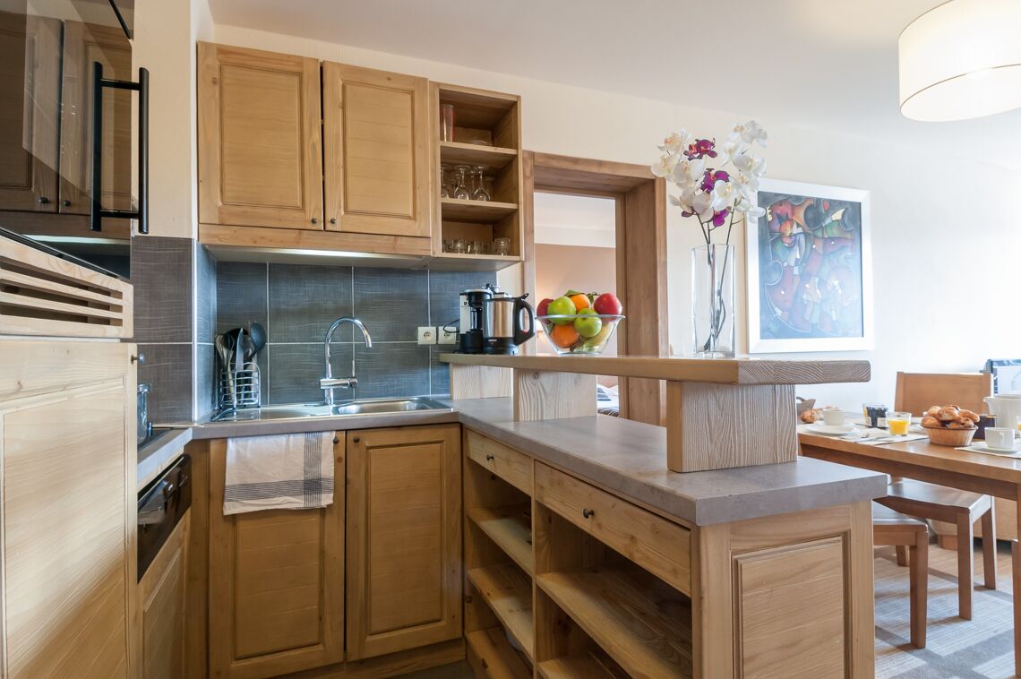 Kitchen Les Terrasses D'Eos Flaine
