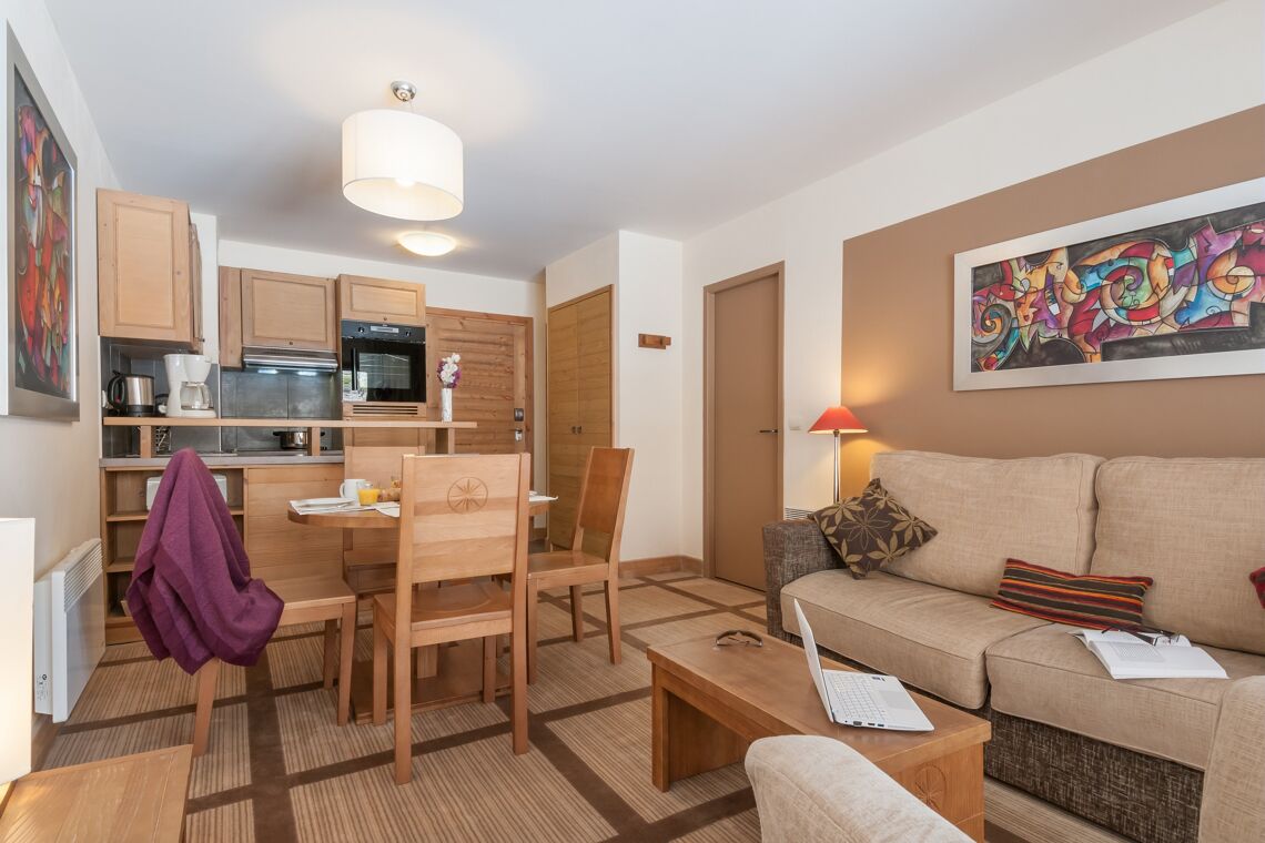 Living Area in Les Terrasses D'Eos Flaine