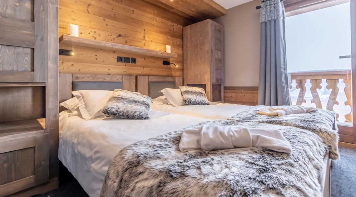 Chalet Altitude double bedroom