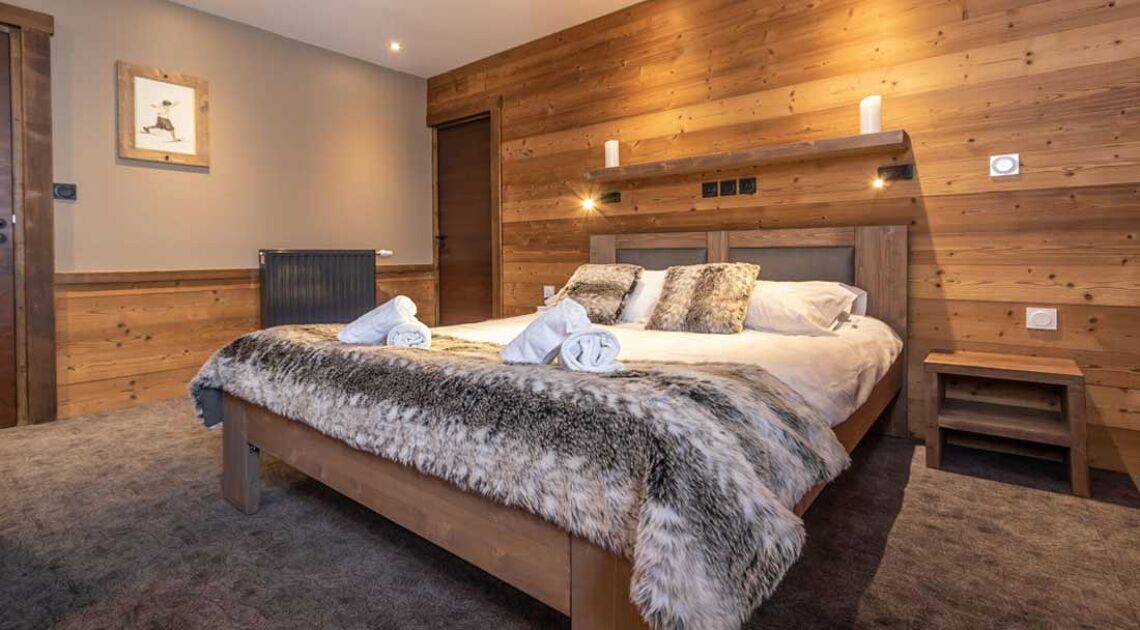 Chalet Altitude double bedroom