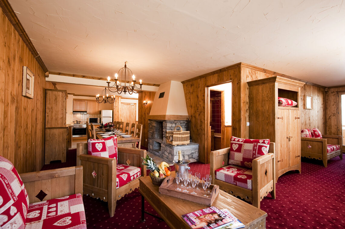Apartment in Chalet Le Refuge La Rosière