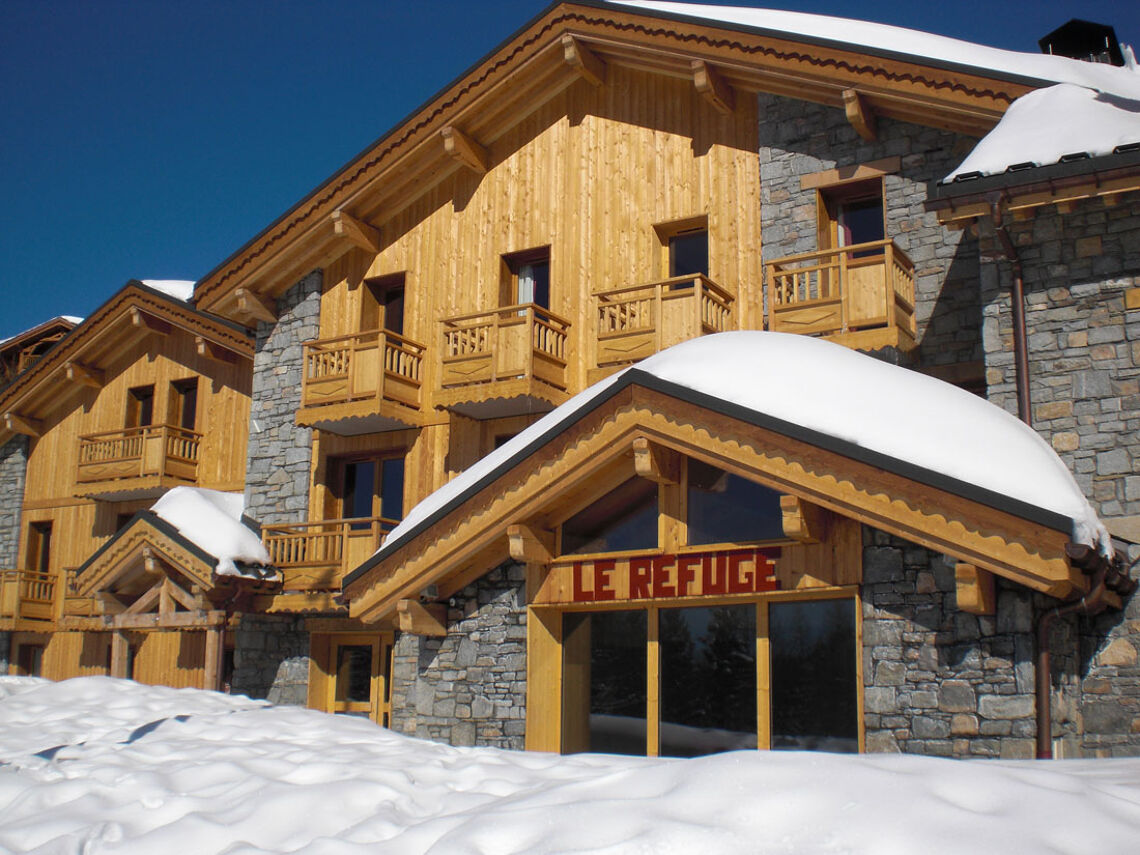 Exterior of Chalet Le Refuge La Rosière