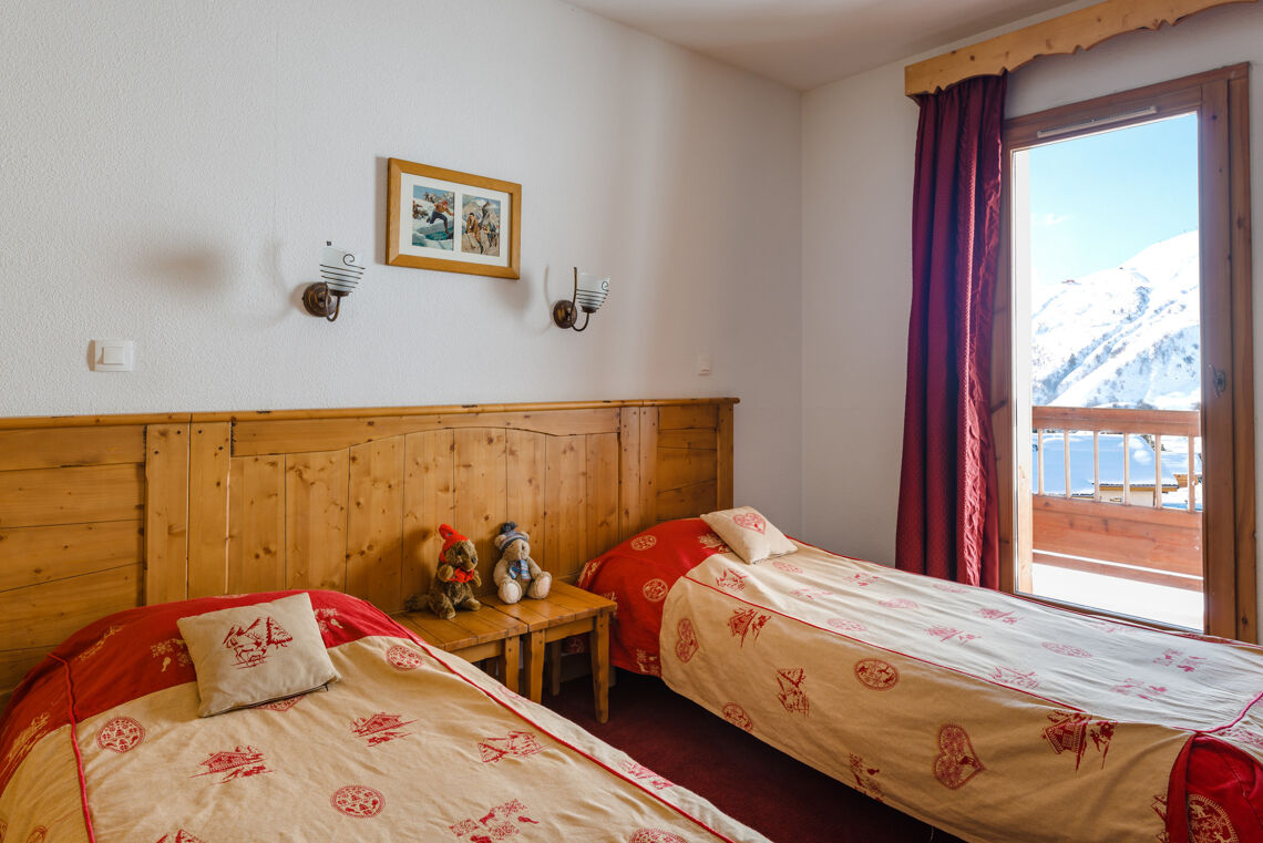 L'Ecrin Des Sybelles La Toussuire Twin beds