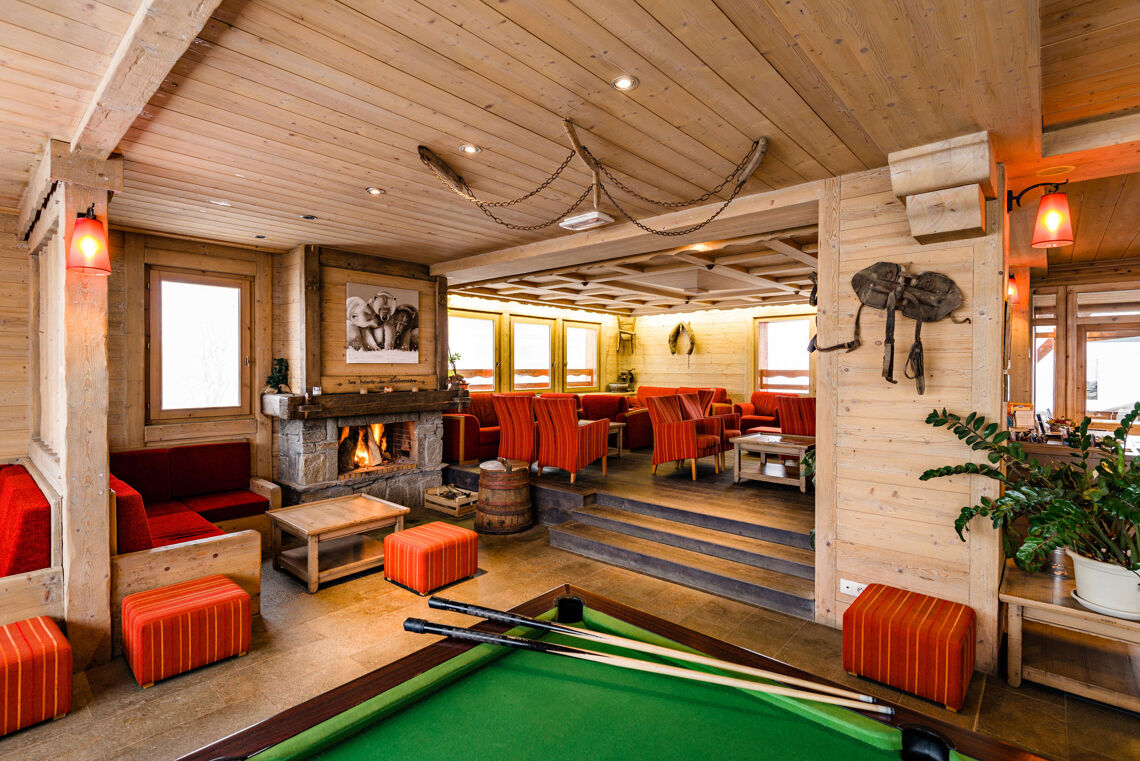 Les Hauts de Comborciere La Toussuire Communal Lounge