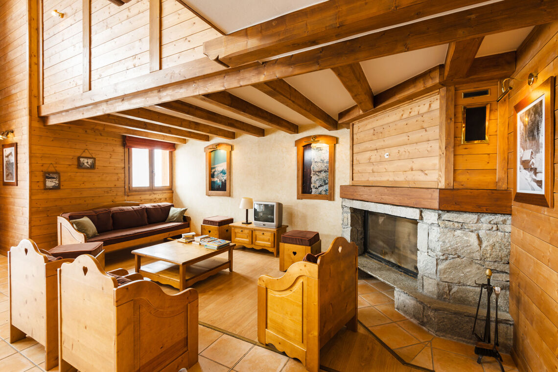 Communal Lounge in L'Arollaie Peisey Vallandry