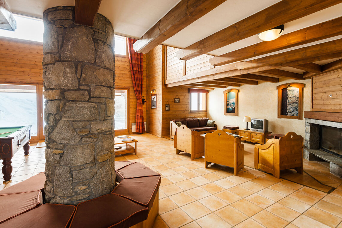 L'Arollaie Peisey Vallandry Communal Lounge