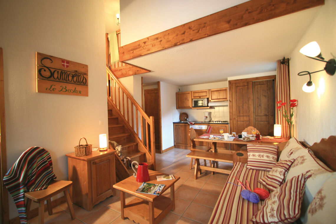 Living Room at Les Fermes De Samoens