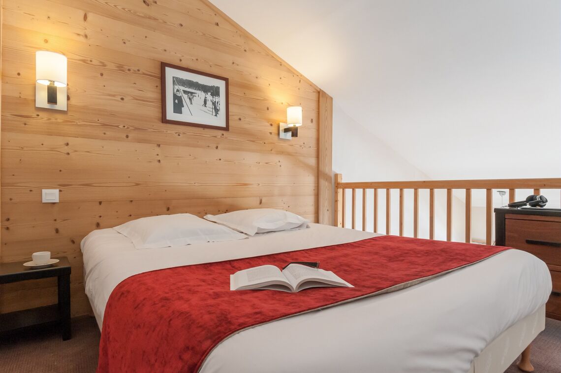 Double Bed Le Quartz La Plagne