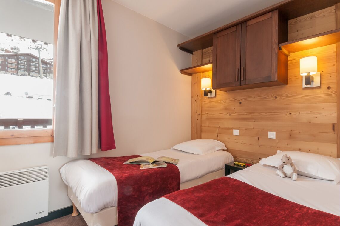 Twin Beds Le Quartz La Plagne