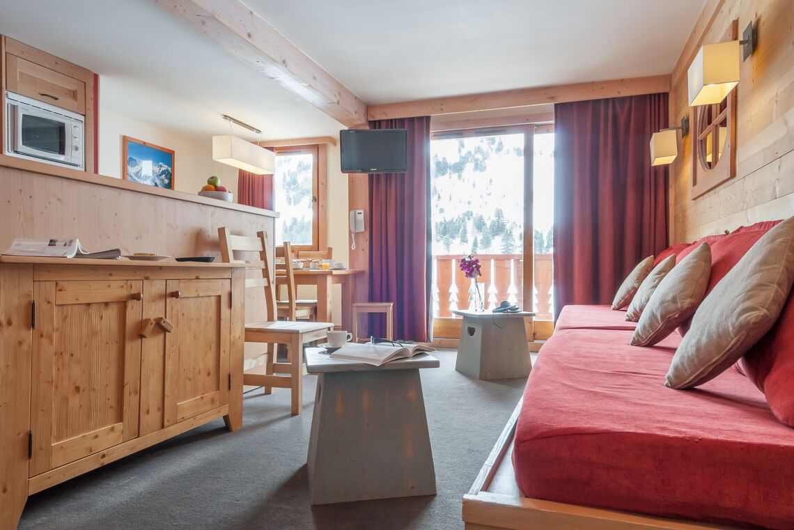 Living Room Les Crêts Meribel