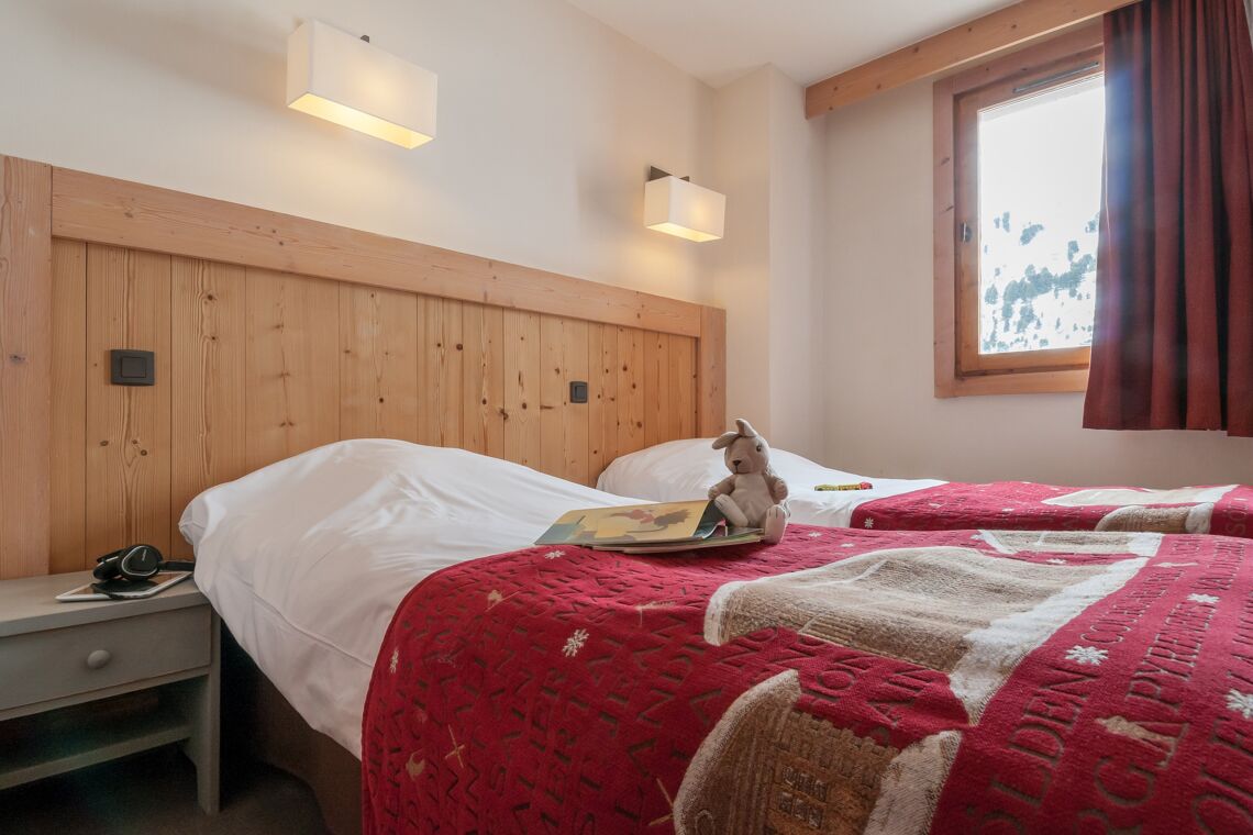 Twin Room Les Crêts Meribel