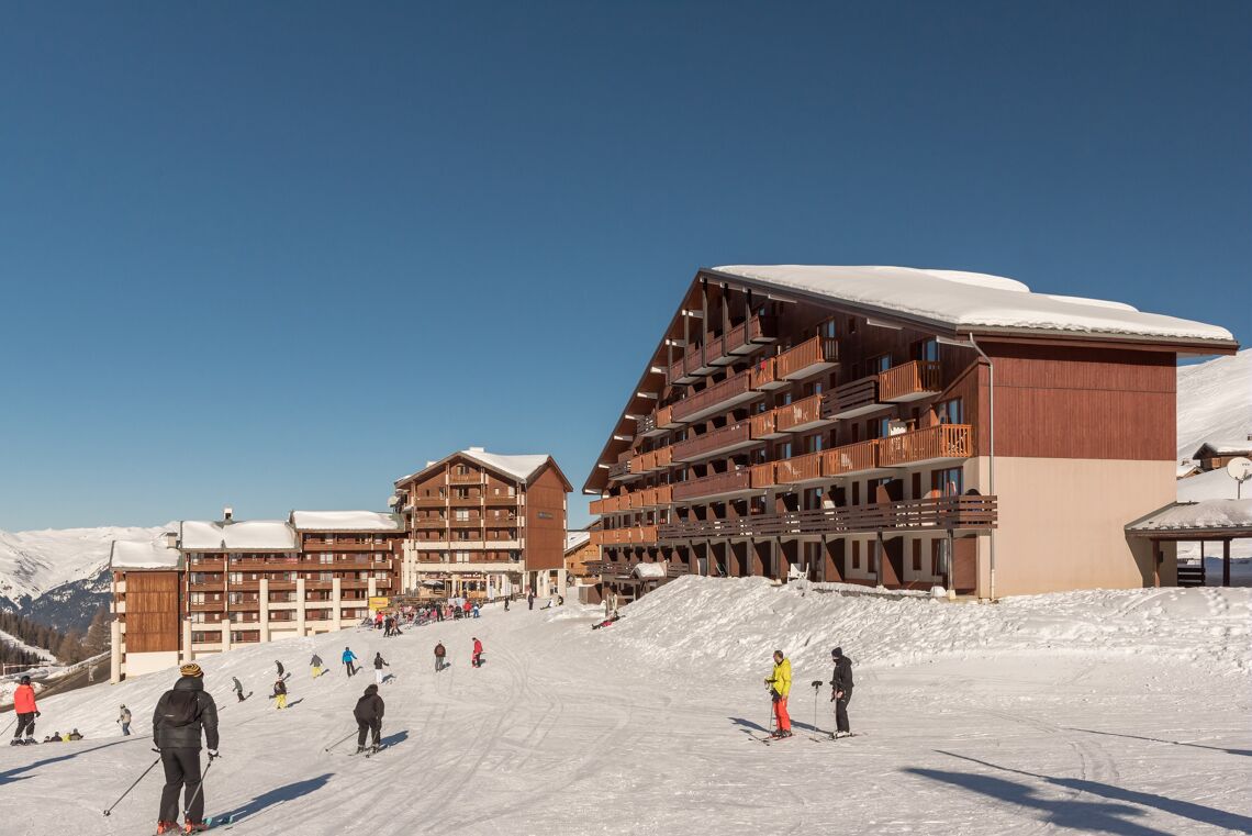 Ski in ski out  at Le Mont Soleil P&V La Plagne
