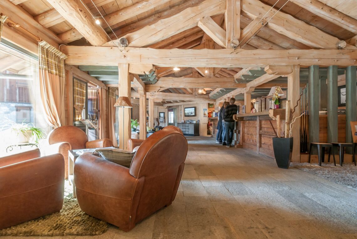 Reception at Les Fermes du Soleil Les Carroz