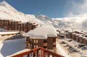 View from balcony at Les Gemeaux P&V La Plagne