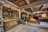 The reception at the Ferme du Val Claret 