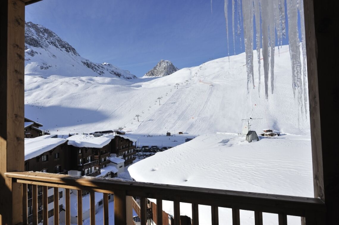 A View from a Balcony - Le Jhana - Tignes