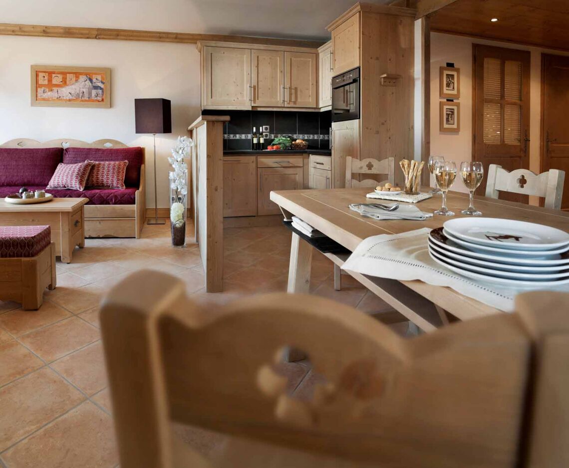 Sample living area - Le Jhana - Tignes