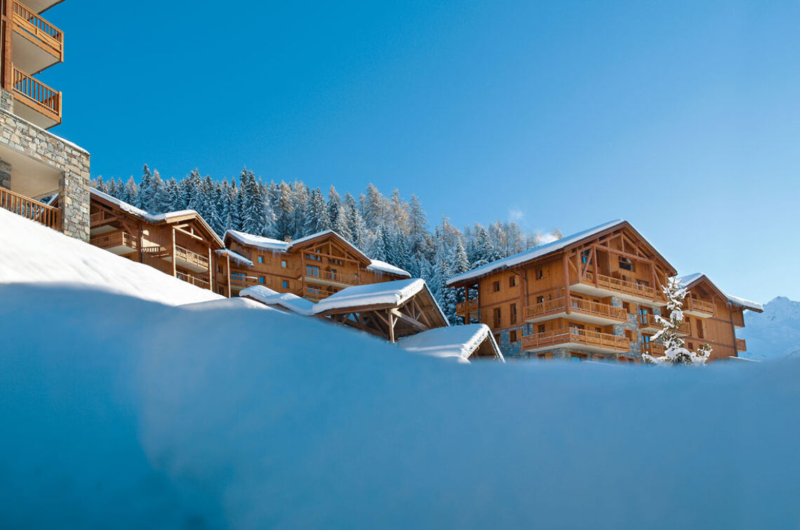 L'Orée des Cimes, Peisey Vallandry from the outside