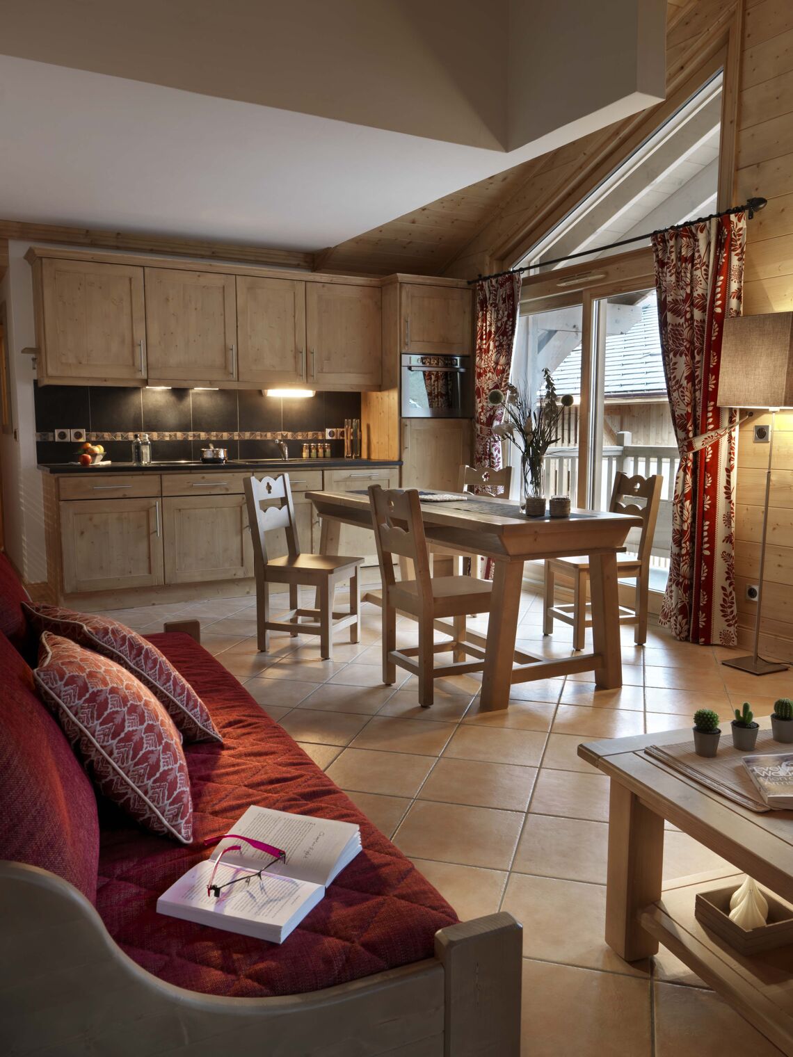 Reine Des Pres, Samoens, Living room