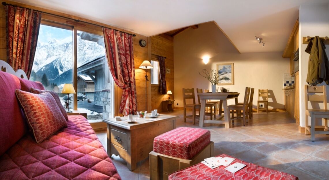Living Area - Le Hameau de Pierre Blanche - Les Houches