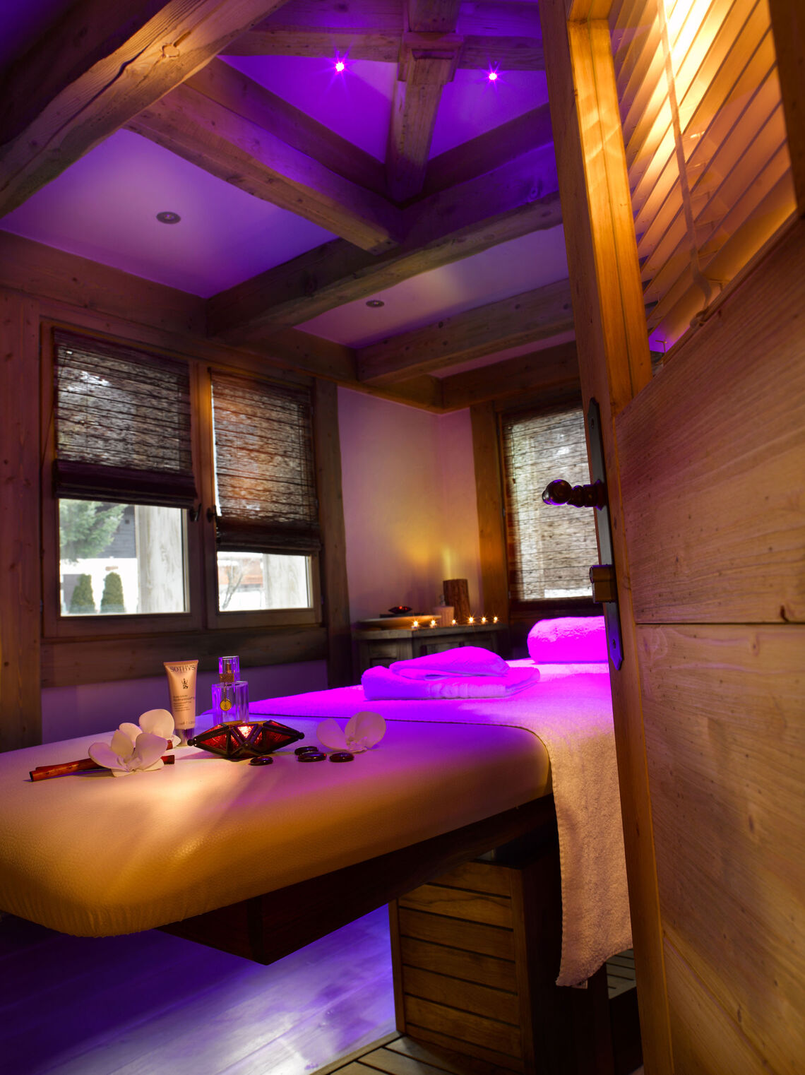 Spa treatments at Le Hameau de Pierre Blanche, Les Houches