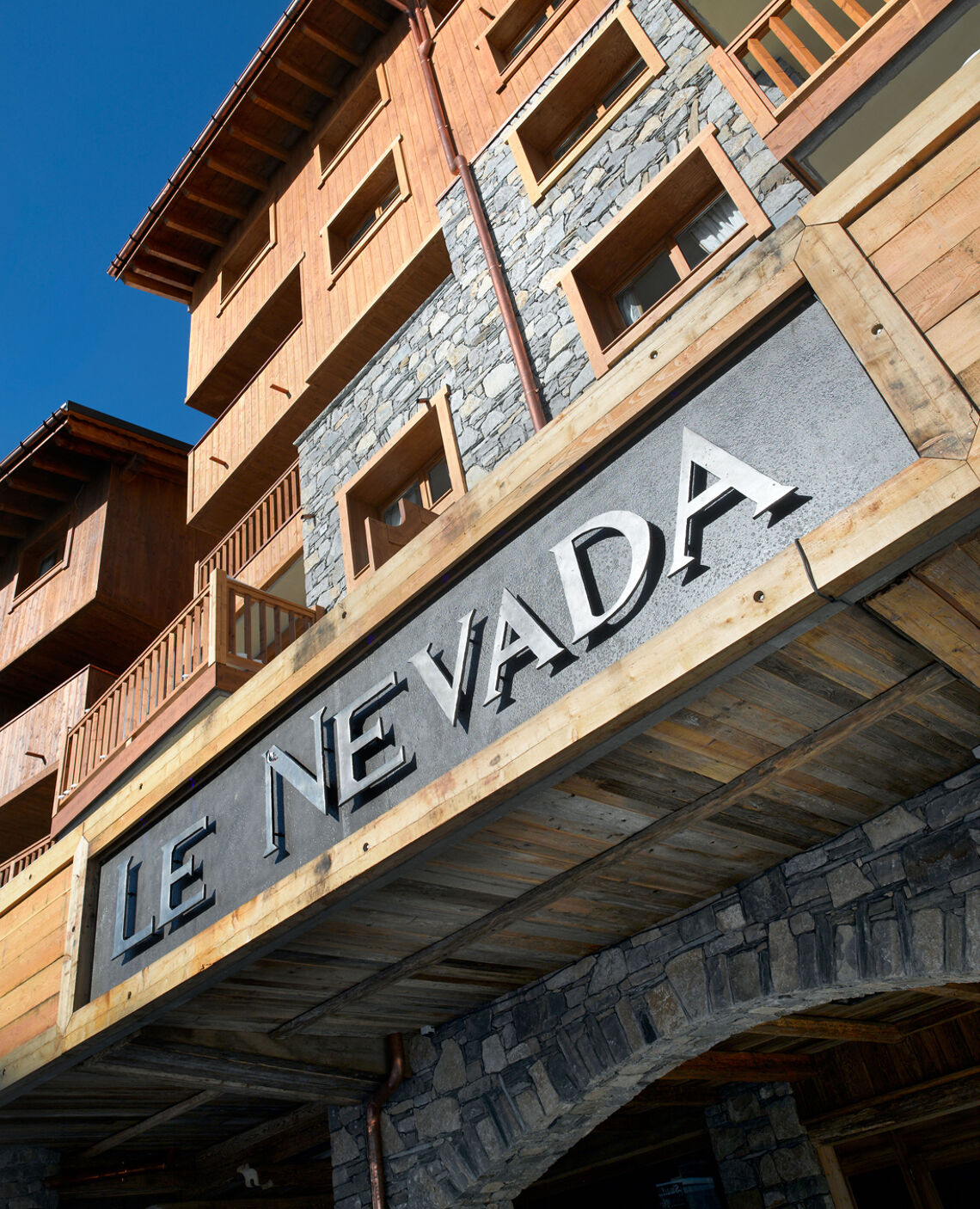 Le Nevada, Tignes, Exterior