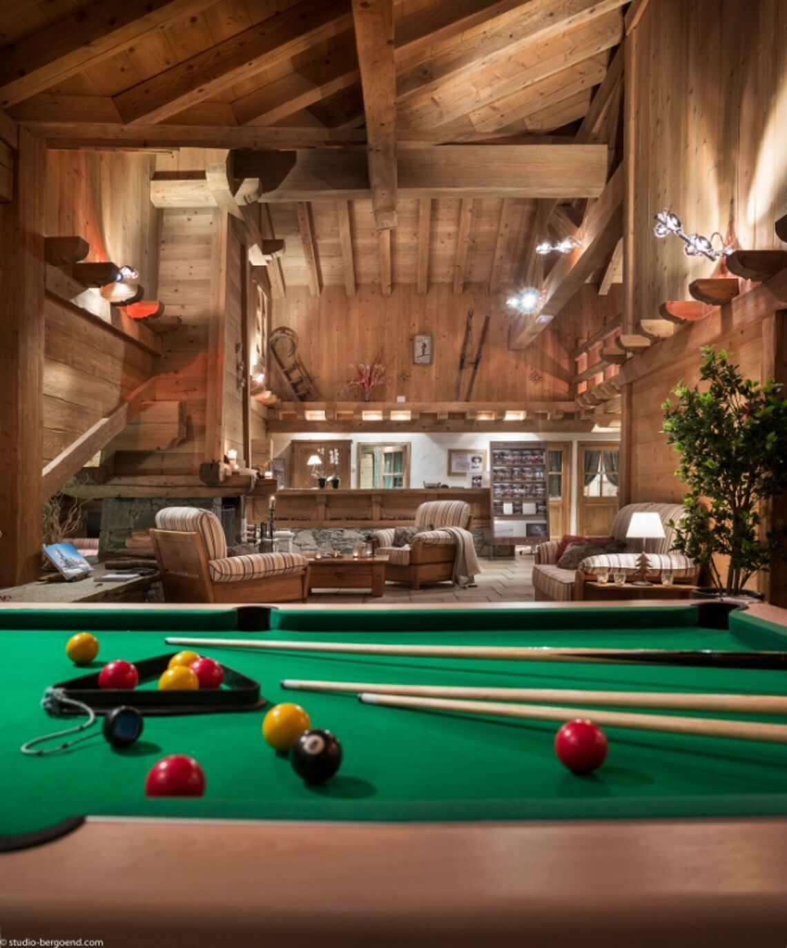 Communal Lounge in Les Alpages De Champagny