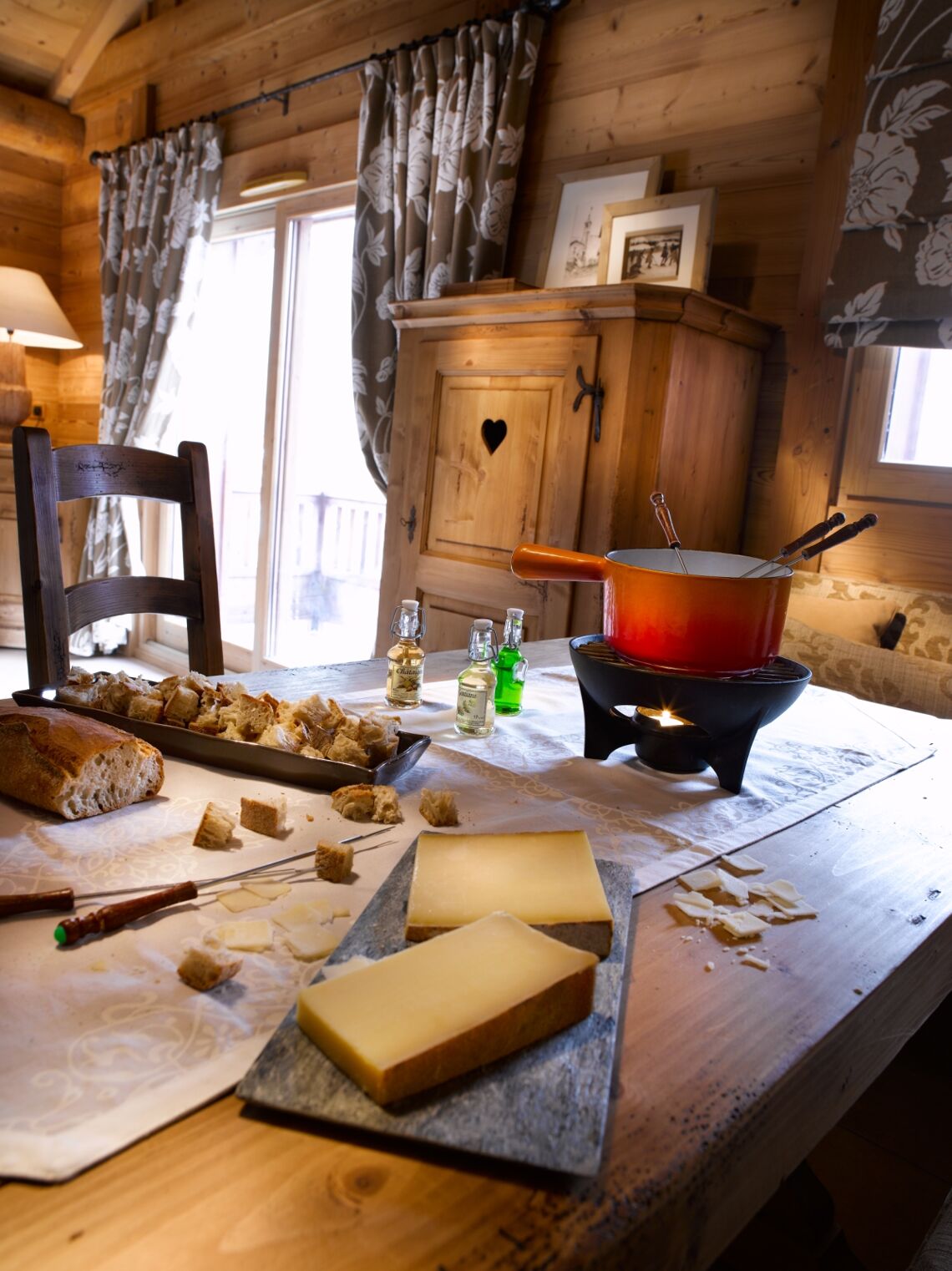 Fondue in Les Alpages De Champagny