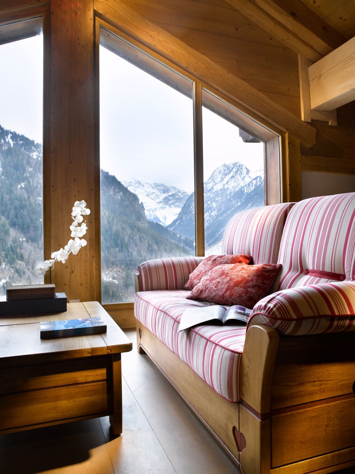 View from Les Alpages De Champagny