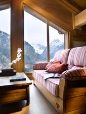 View from Les Alpages De Champagny
