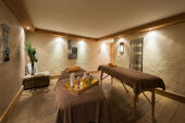 An example of one of the spa treatment rooms at Le Village de Lessy, Le Grand-Bornand/ Chinaillon, France