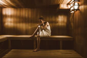 Sauna at Le Village de Lessy