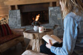 Communal Lounge at Le Village de Lessy, Le Grand-Bornand/ Chinaillon, France