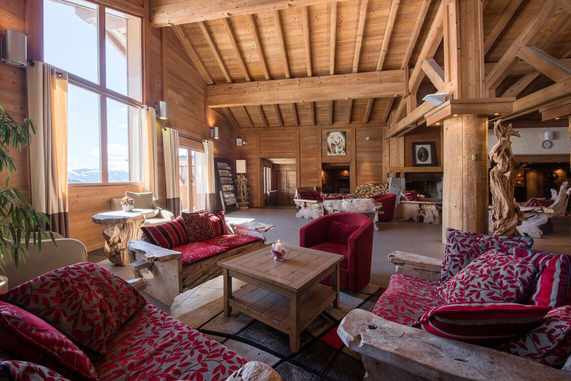 Another view of the communal lounge of Le Village de Lessy, Le Grand-Bornand/ Chinaillon, France