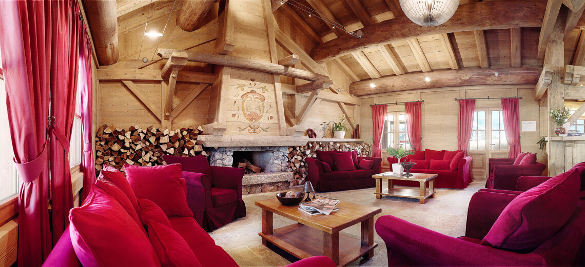 Lounge at Hameau du Beaufortain