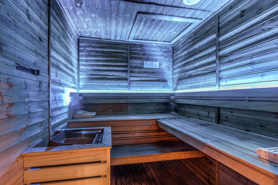 The Sauna at Residence L'Amara