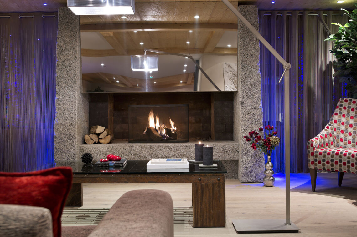 Lounge at Le Cristal de l'Alpe
