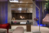 Lounge at Le Cristal de l'Alpe