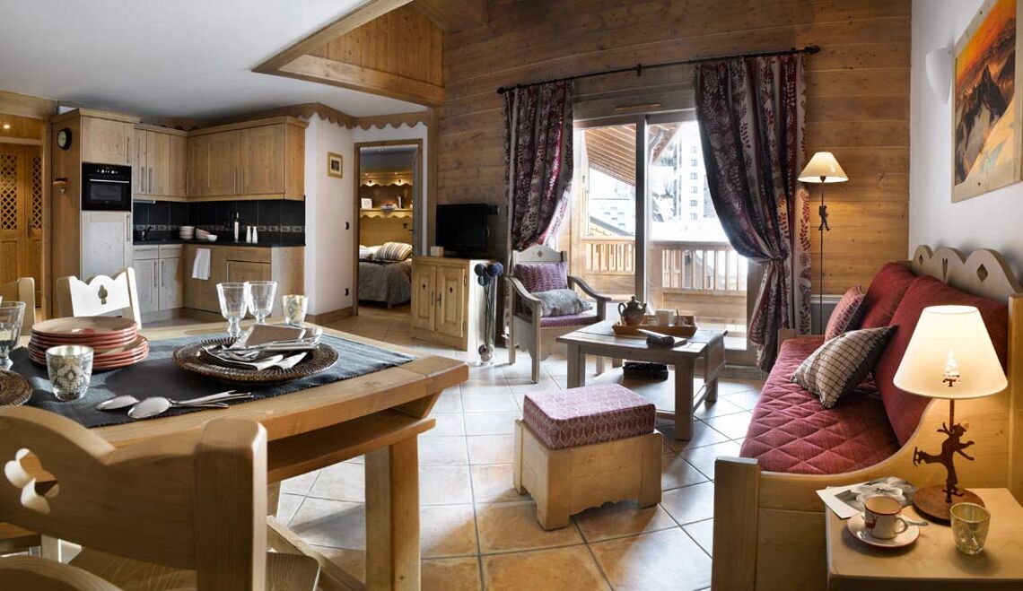 Living area - Les Clarines - Les Menuires