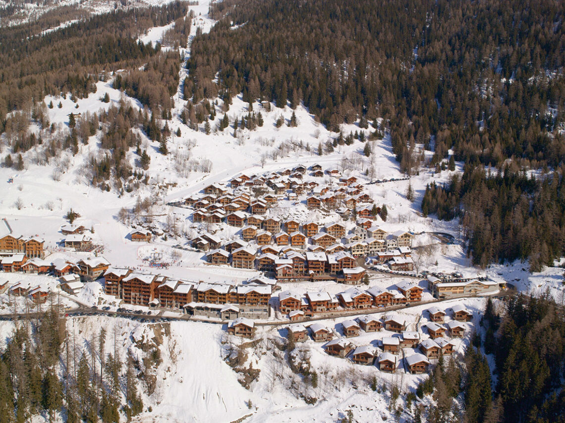 Arial view - Fermes Sainte Foy - Sainte Foy